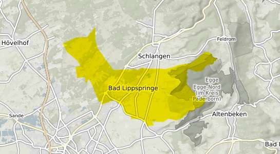 Immobilienpreisekarte Bad Lippspringe